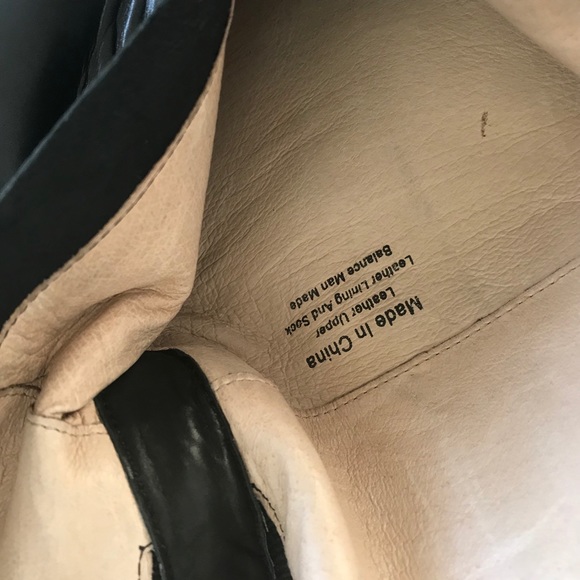 NWT Nordstrom Trotter’s Leather Black Zip Up Boots - Picture 5 of 10